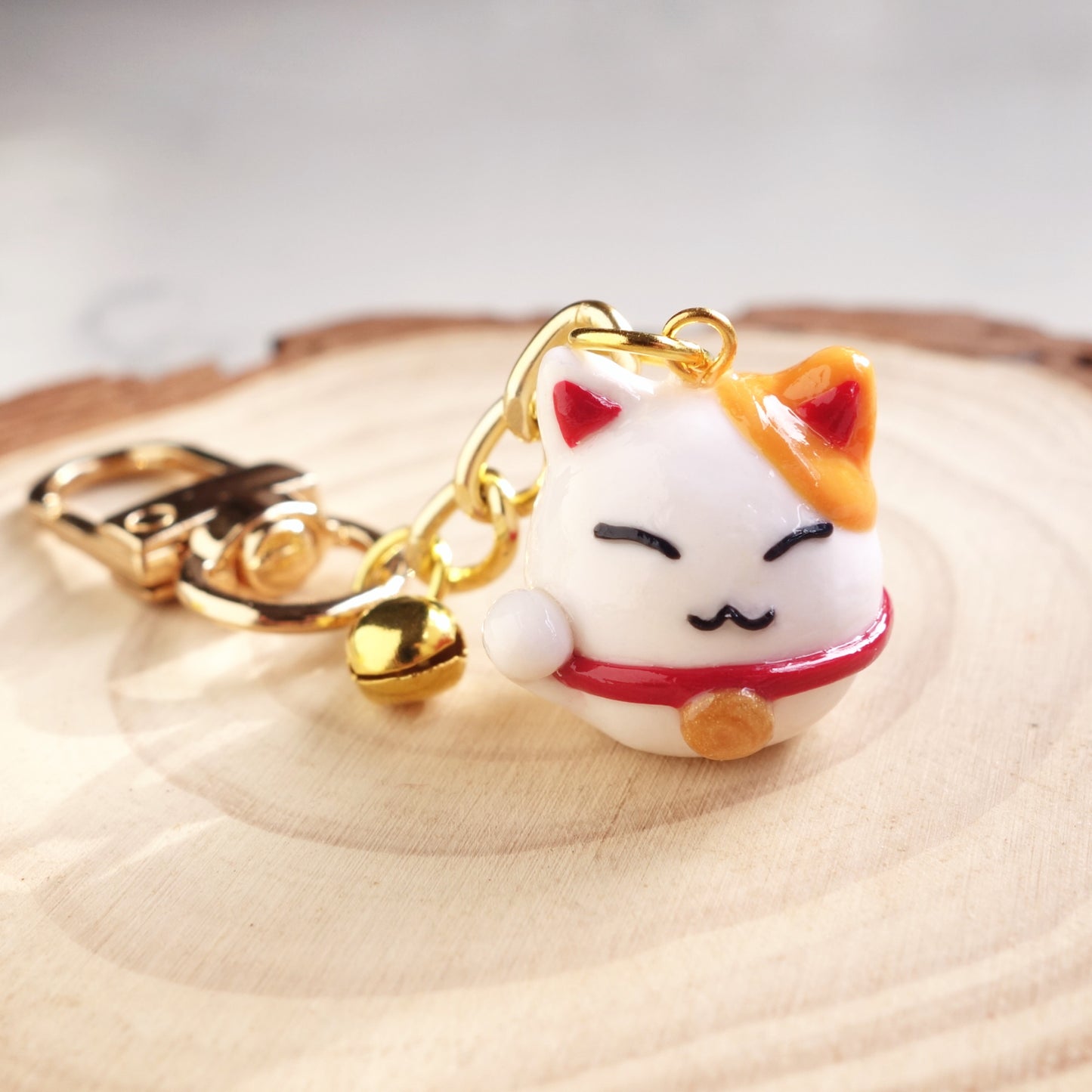 Maneki Neko Keychain