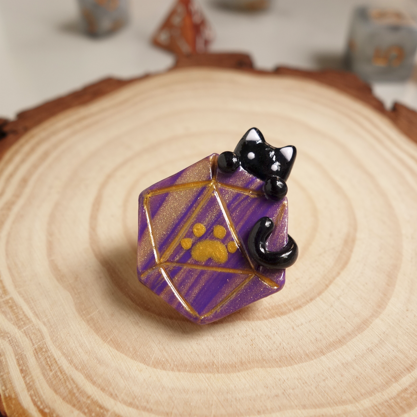 Luck In Your Paws Pin