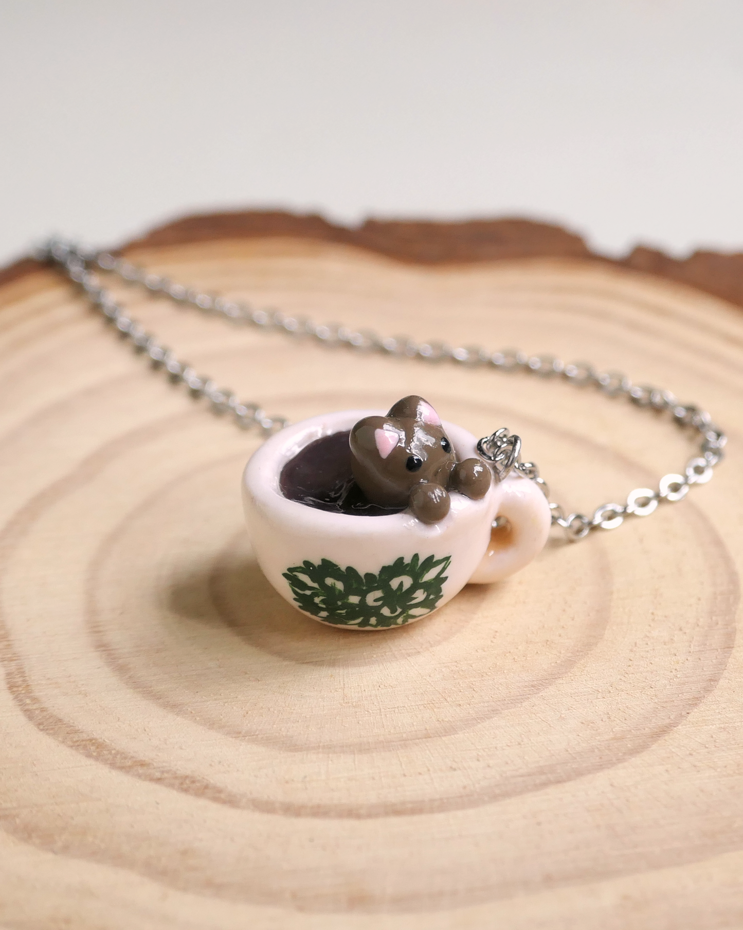 Cat Kopi O Kosong Necklace