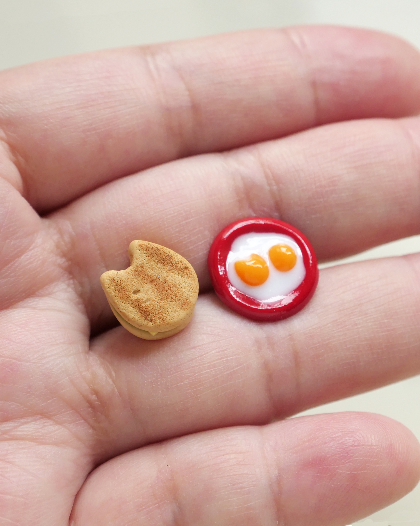 Singapawrean Breakfast Ear Studs