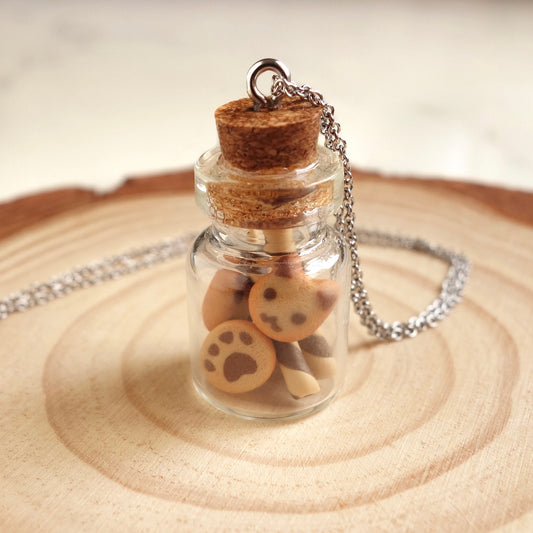 Cat Cookies Jar Necklace