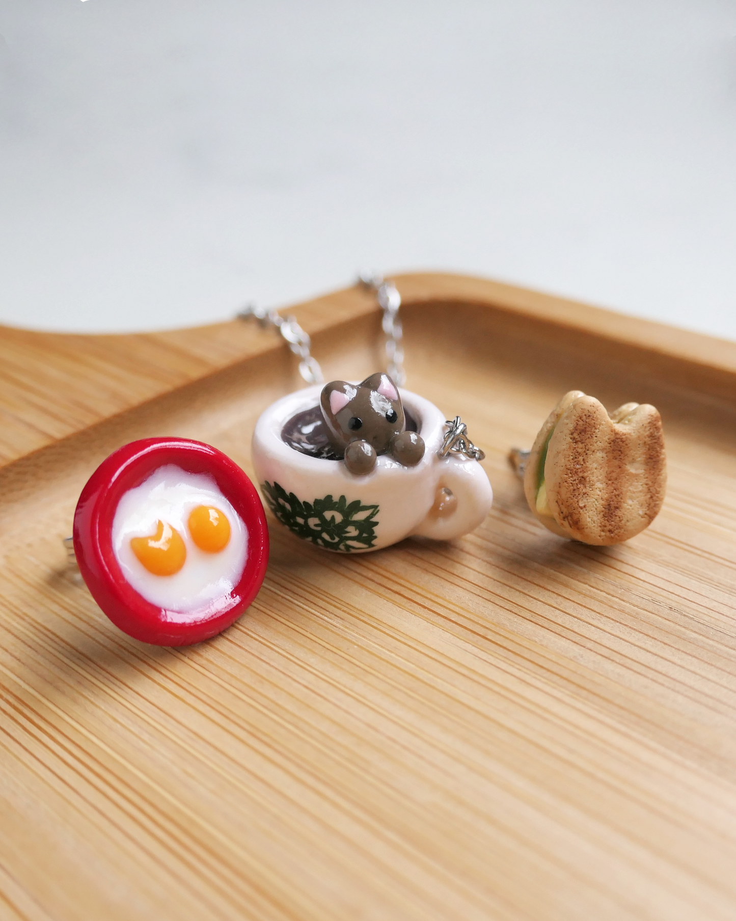 Cat Kopi O Kosong Necklace