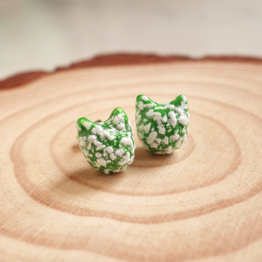 Ondeh Ondeh Cat Ear Studs